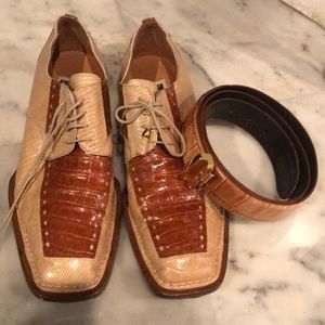 Men’s Size 10 Tan and Brown leather shoe